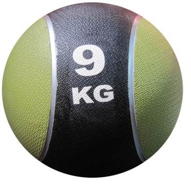 Max Grip Medicine Ball, 9 kg green